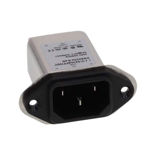 FN9233U-6-06 Schaffner EMC Inc.  Power Entry Modules (PEM)